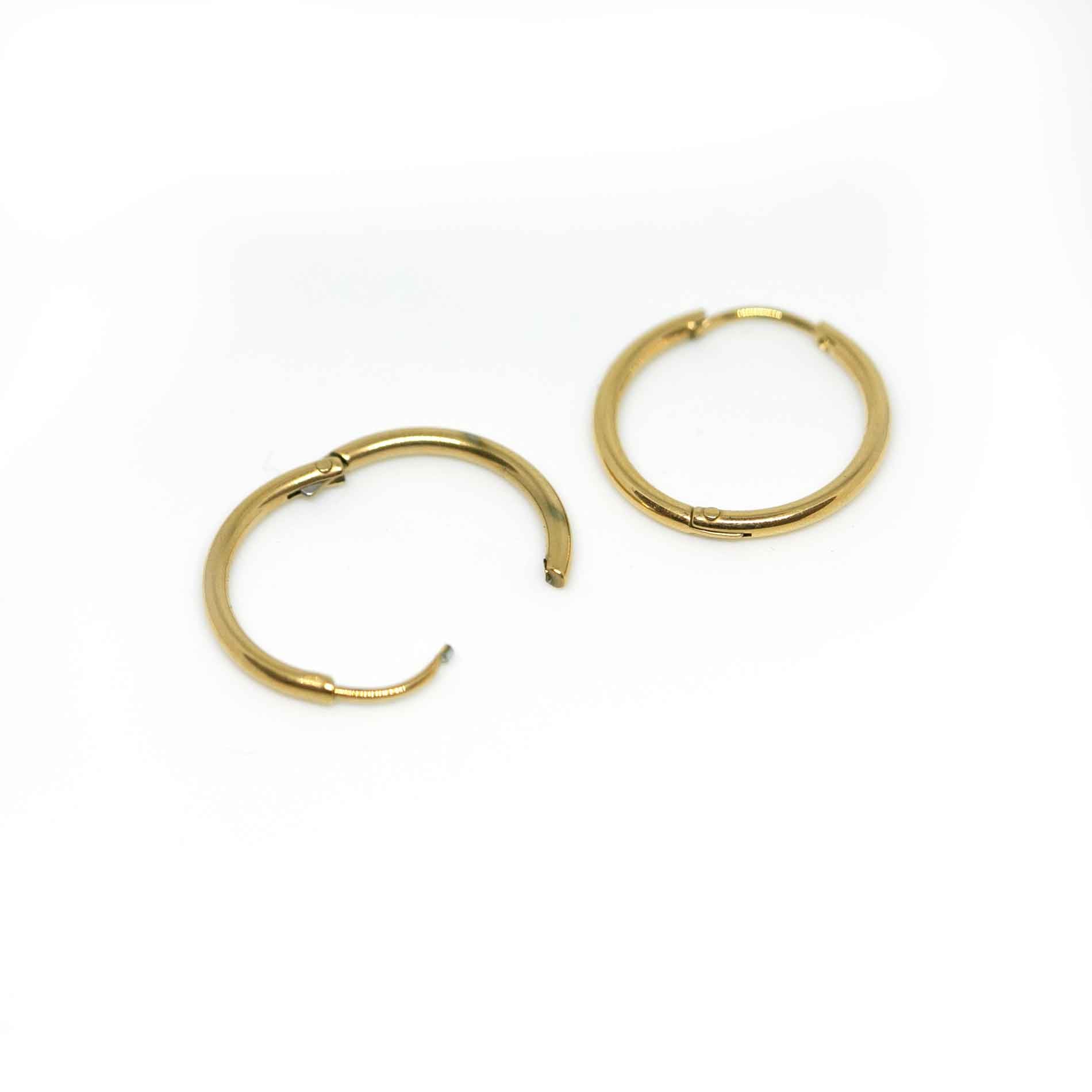 Aggregate 215+ thin hoop earrings