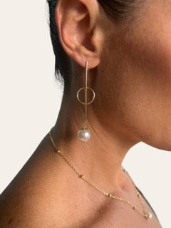 The Wedding Threaders Pearls earrings